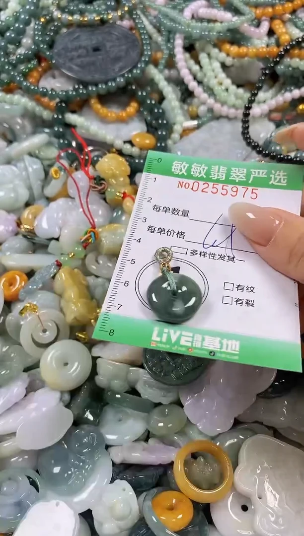 翡翠未镶嵌颈饰闪购0255975