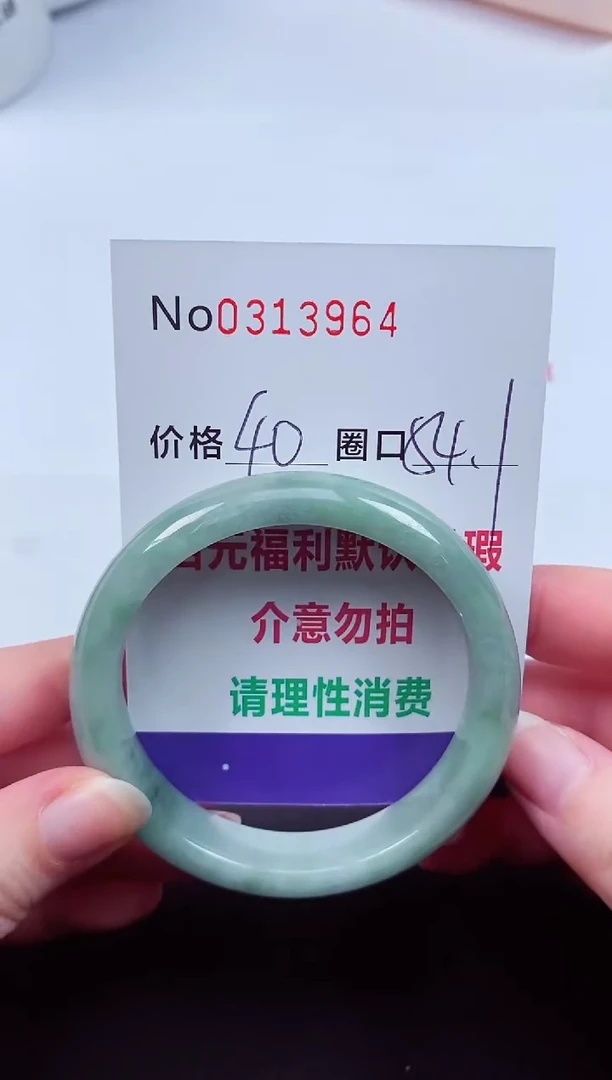 翡翠手镯未镶嵌 0313964