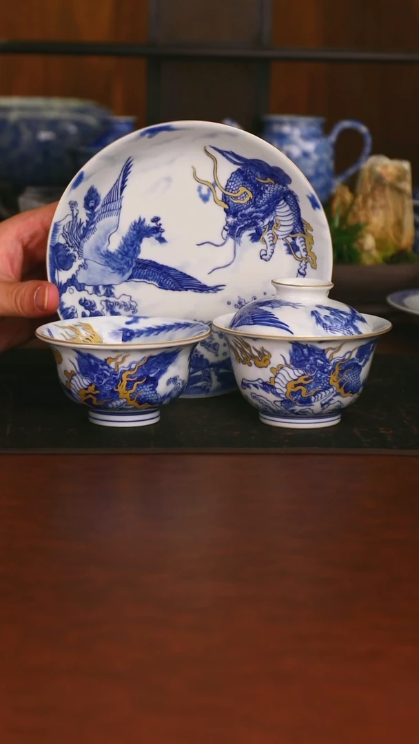 景德镇手工手绘的33