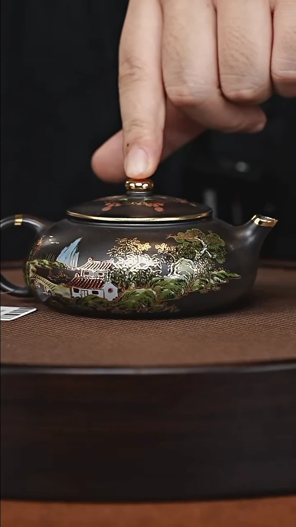 茶壶紫砂原矿紫砂壶