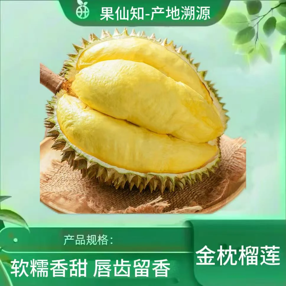 【金枕鲜榴莲 肉大核小   5.5-6斤左右】金枕泰国东部