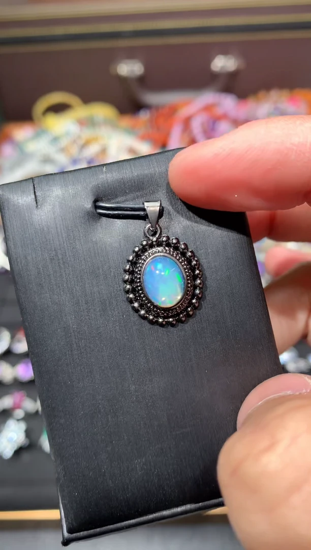 未镶嵌欧泊吊坠F22【多样性发其一】