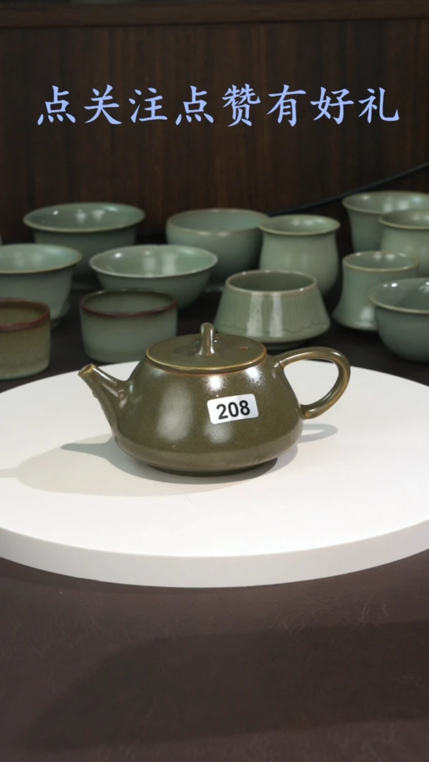 宣宝汝瓷原矿原釉作品