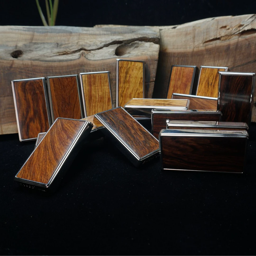 ZORRO【高端老料水波纹】降香黄檀753升降煤油砂轮打火机超薄款便携