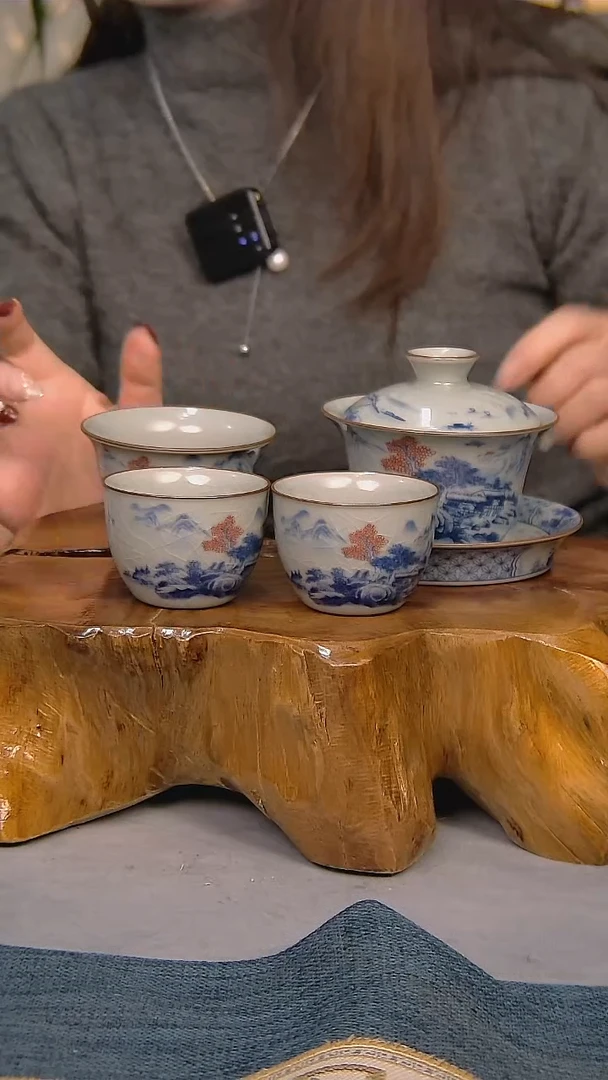 【闪购商品】简装家用款4件套 陶瓷家用茶具系列