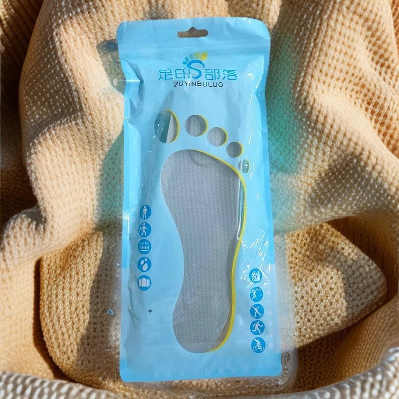 运动鞋厚款防臭防臭软底运动鞋垫透气一次性防水吸汗夏季