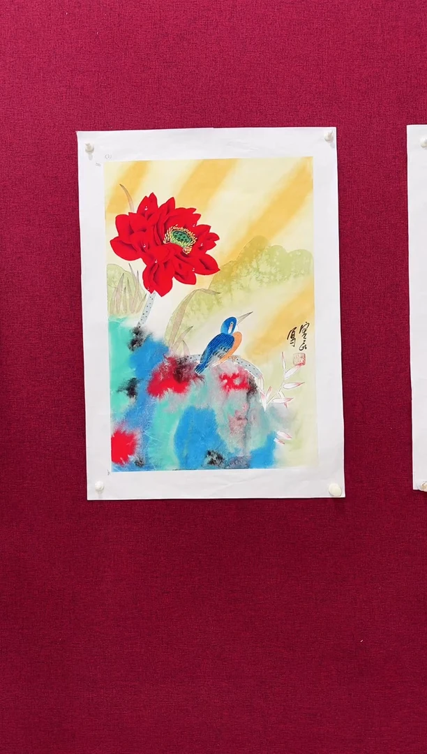 国画张现民的国画作品