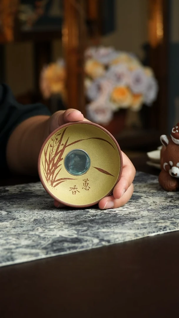 茶杯紫砂60号宜兴紫砂原矿作品