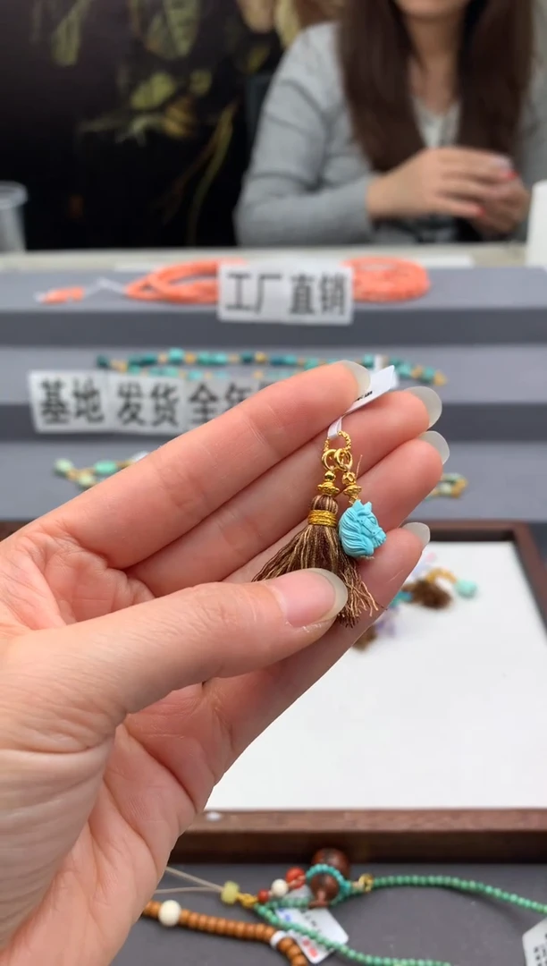 未镶嵌绿松石提溜茜.B243