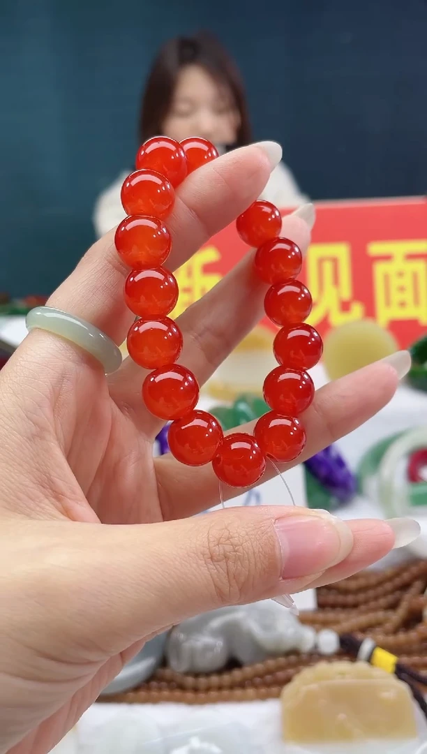 【闪购商品】玛瑙/玉髓手链未镶嵌12