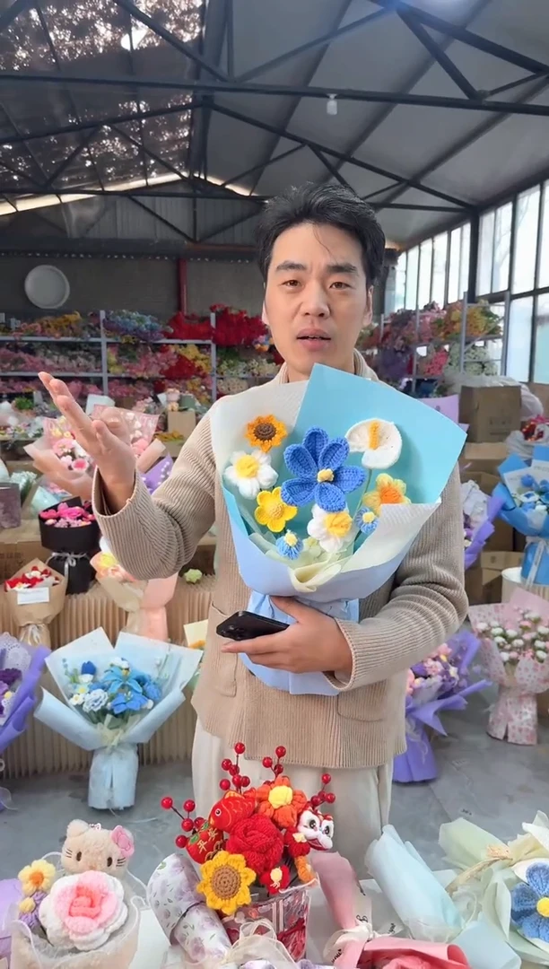 非遗手工花束孤品清仓!!!!!