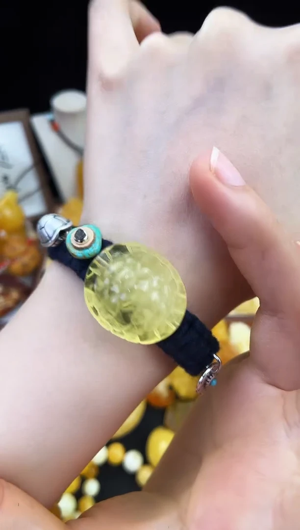 琥珀未镶嵌珠宝奇石柒月