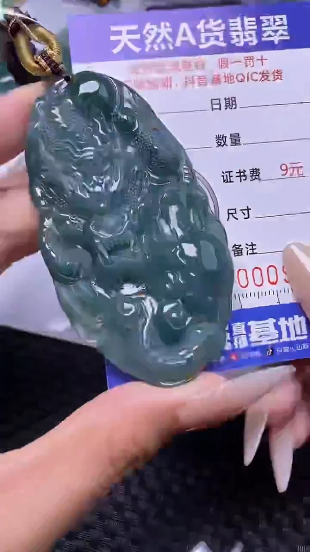 颈饰未镶嵌翡翠