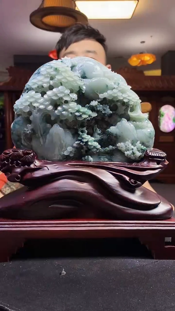 定制翡翠未镶嵌03/0530/W/山水