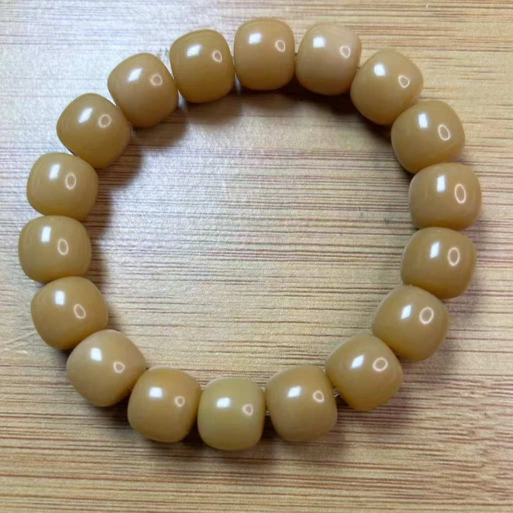 菩提根风化老料老型珠手串