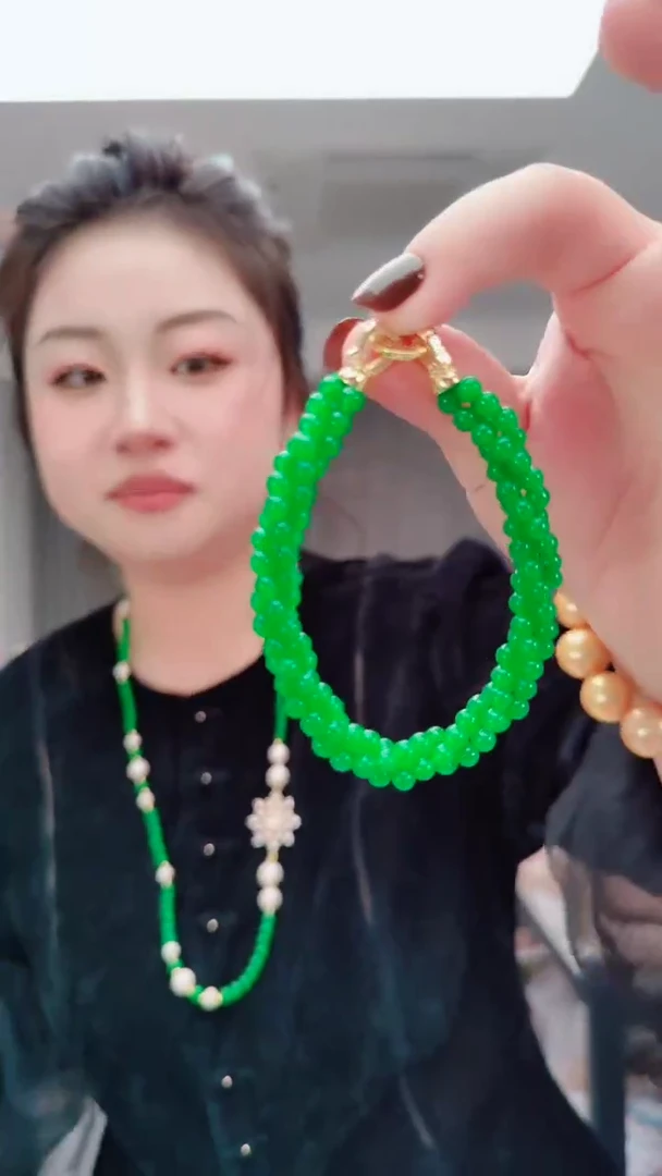 无合金2834麻花手串