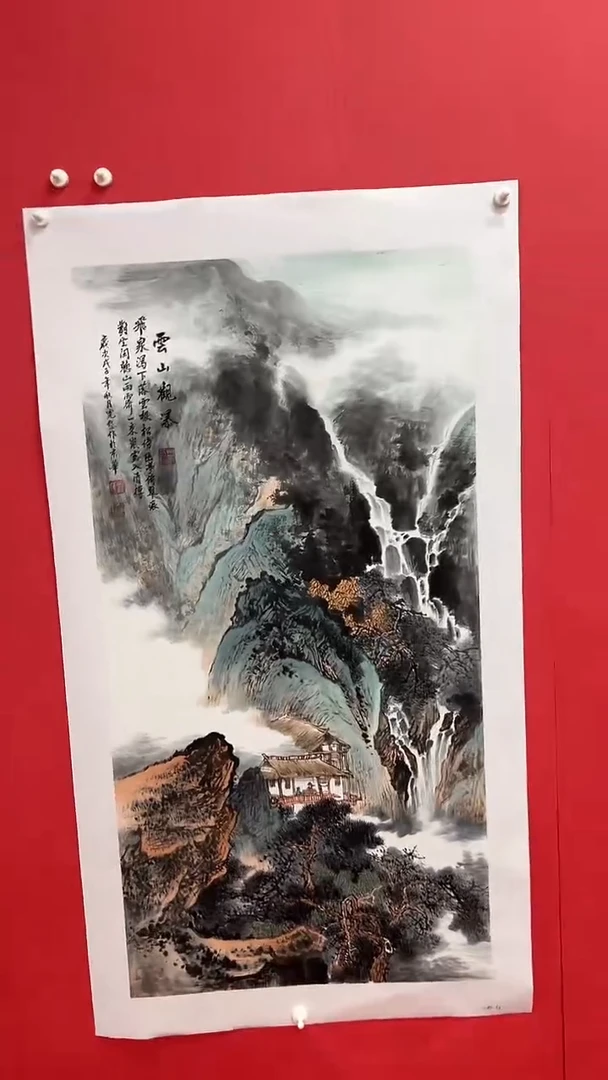 国画孟宪岱手绘国画