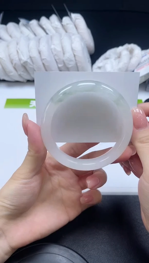 未镶嵌手镯石英质玉018-5859码