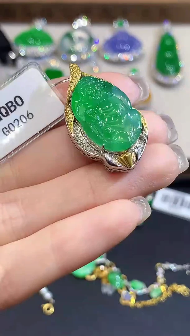 吊坠(不含链)未镶嵌翡翠HZ多样性发其一