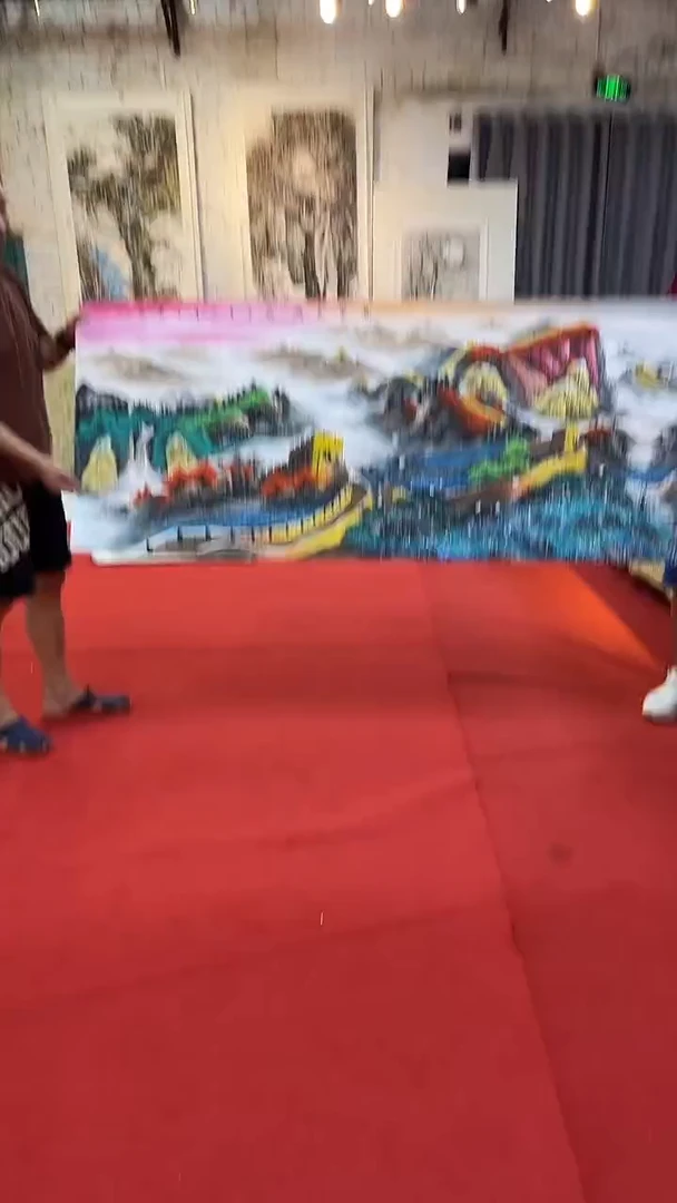 国画国画字画小姐姐