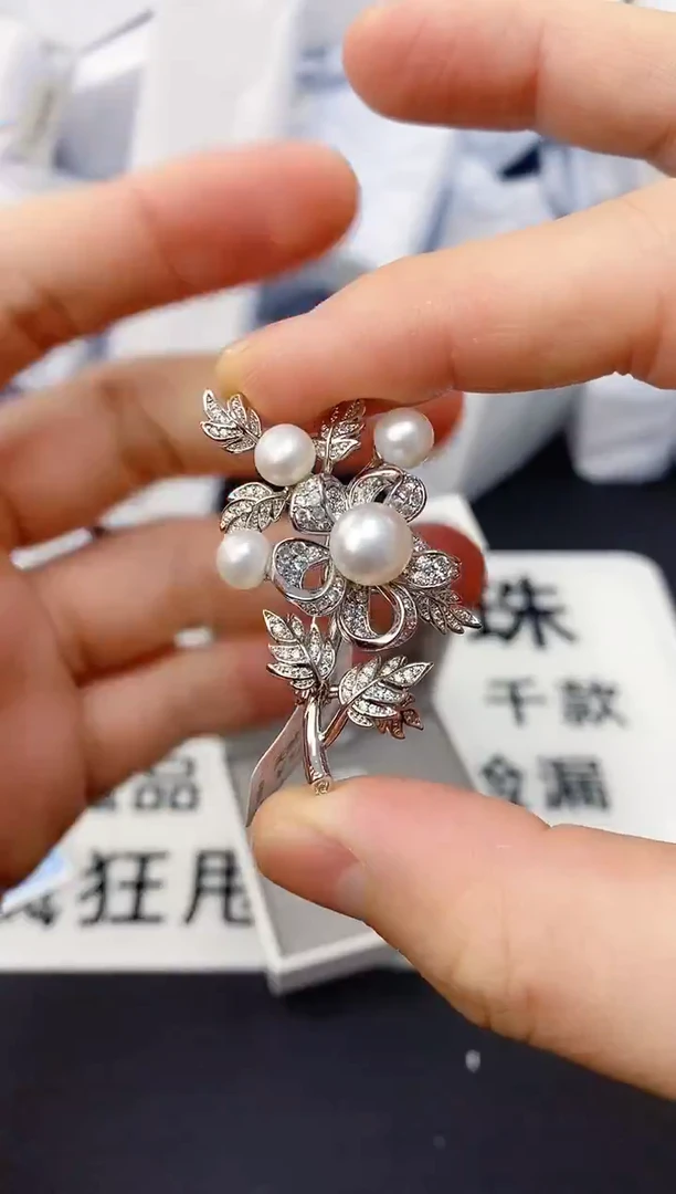 未镶嵌耳饰淡水珍珠XZ1009