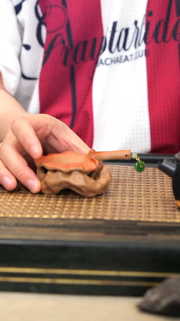 茶壶紫砂12《银杏茶漏》套组