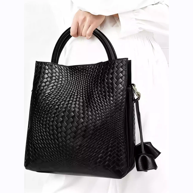 艾丹妮真皮女包2026新款大容量手提包女手拎气质单肩斜挎包牛皮包