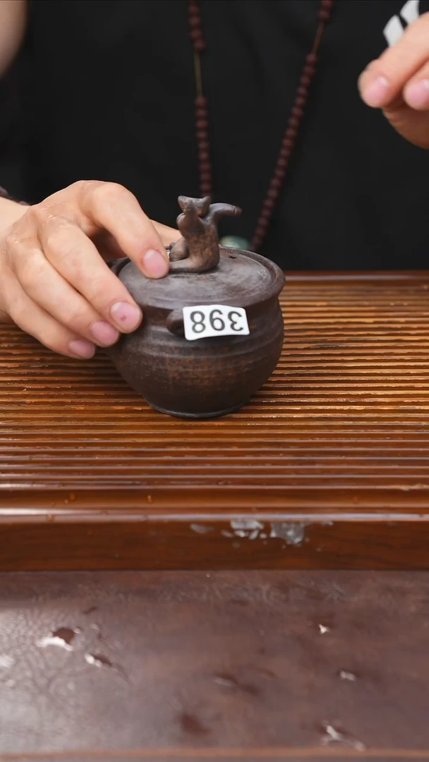 万古烧粗陶手工茶具