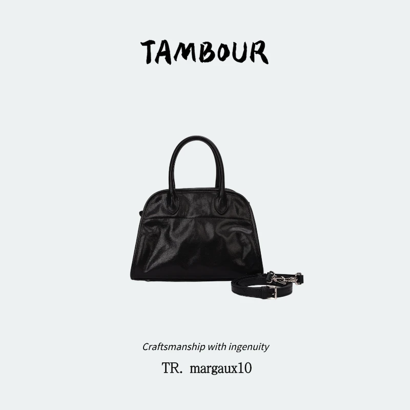 Ta.Mbour【TR.margaux】新款女士时尚百搭头层牛皮经典手提包包M703