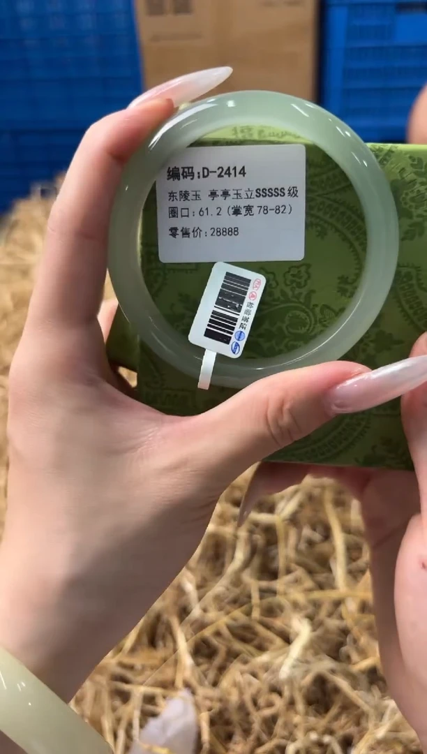 未镶嵌手镯石英质玉D-2414