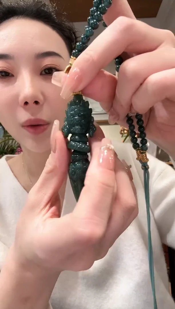 【闪购商品】翡翠颈饰未镶嵌国风