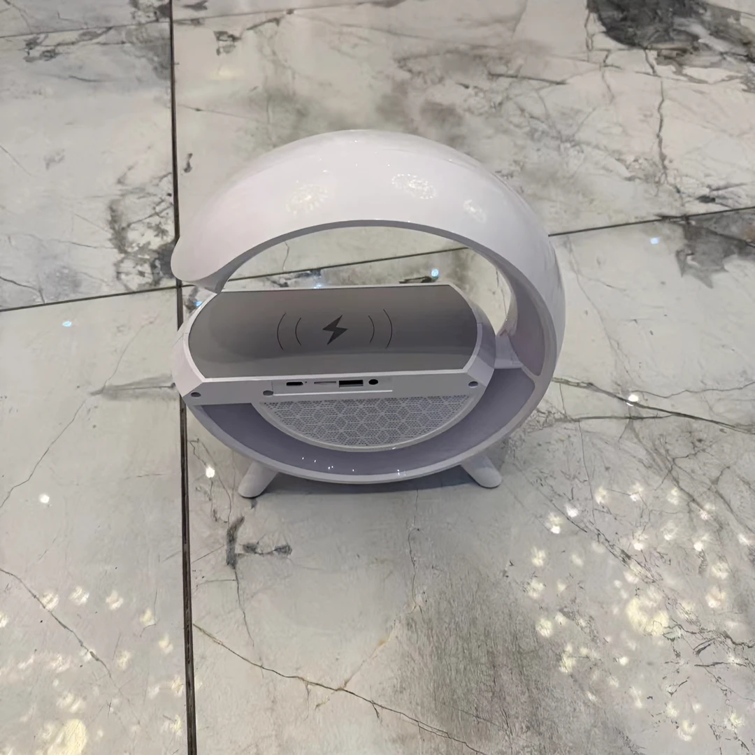 无线蓝牙音响氛围灯高颜值发烧级低音炮节日生日礼物男生女生闹钟