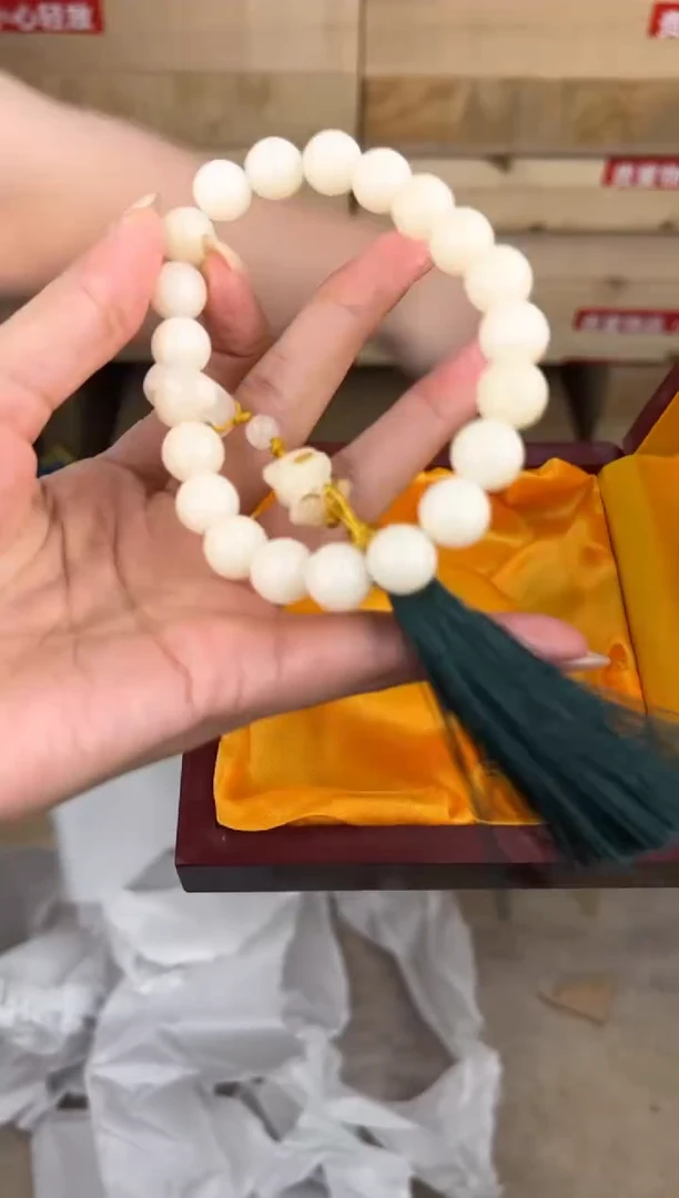 大唐红文玩阁白玉菩提链接@@SP013