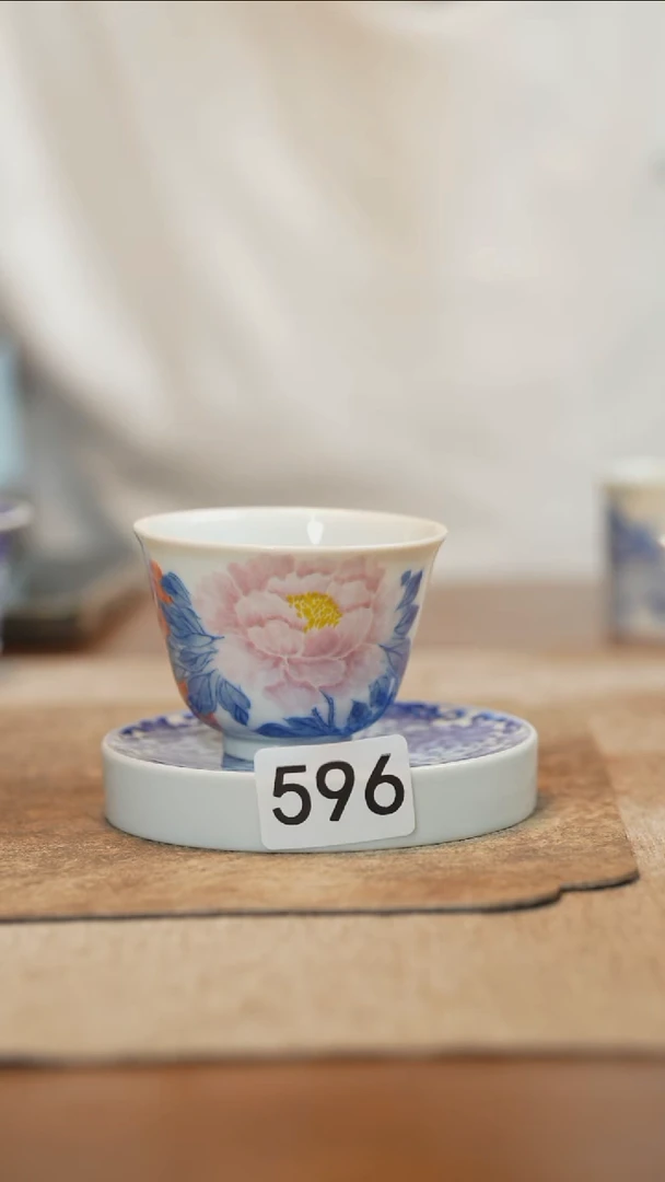 杯子T****x全手工全手绘596