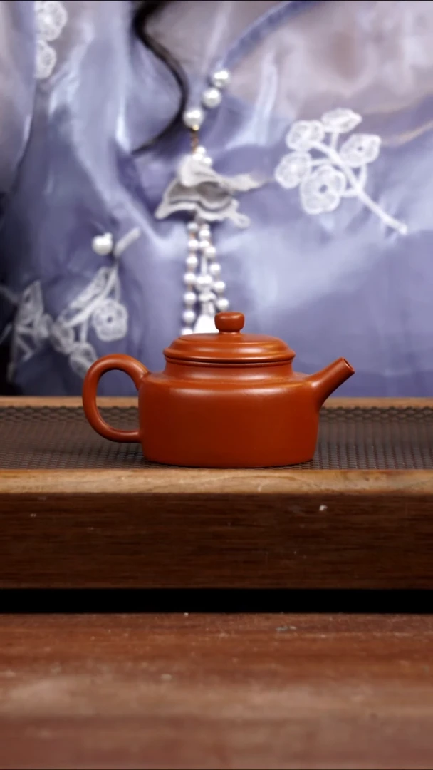 茶壶紫砂朱泥德钟150CC