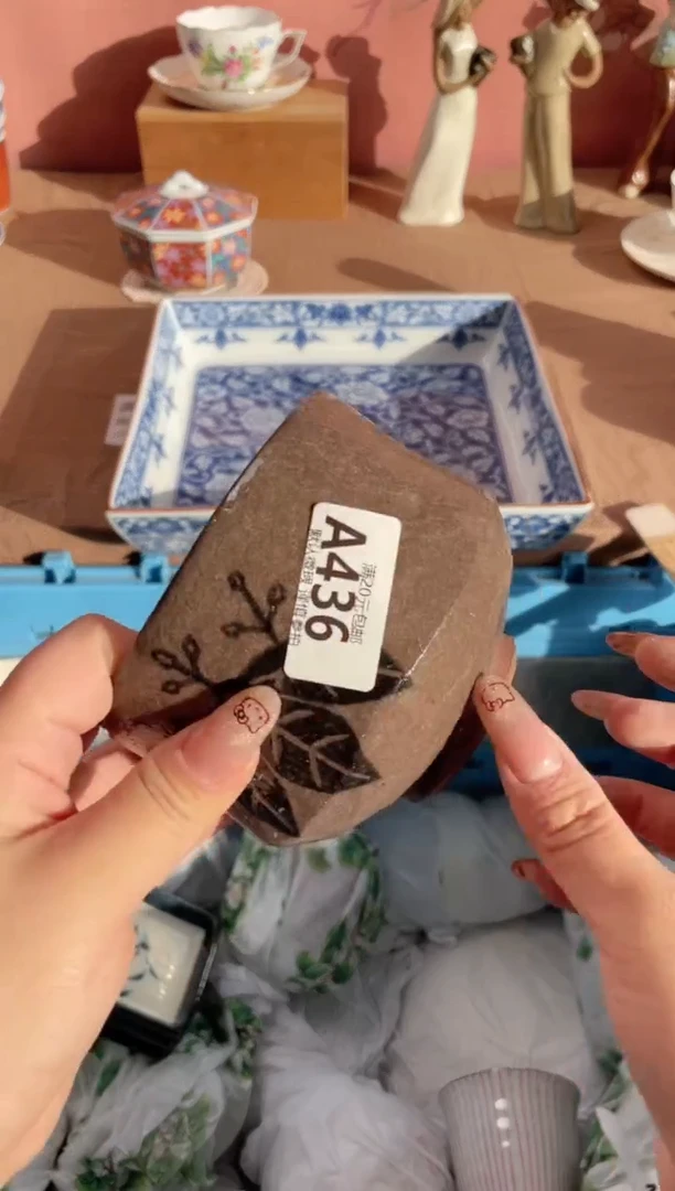 瓷片谁***谁瓷器瓷器A436