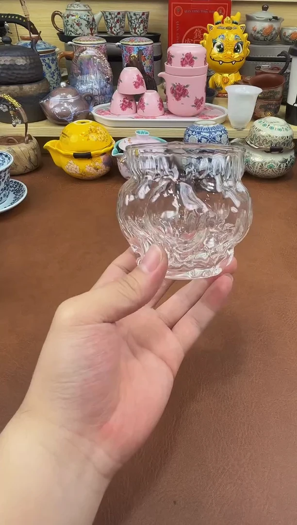 陶瓷茶具摆件旅行套组