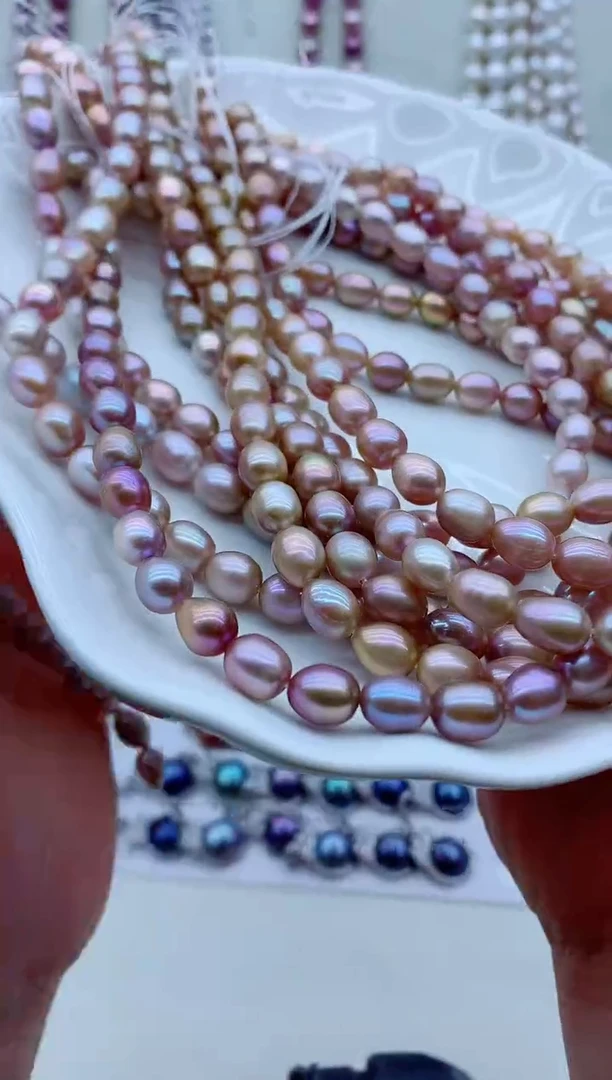 淡水珍珠未镶嵌颈饰淡水珍珠项链多样性发其一