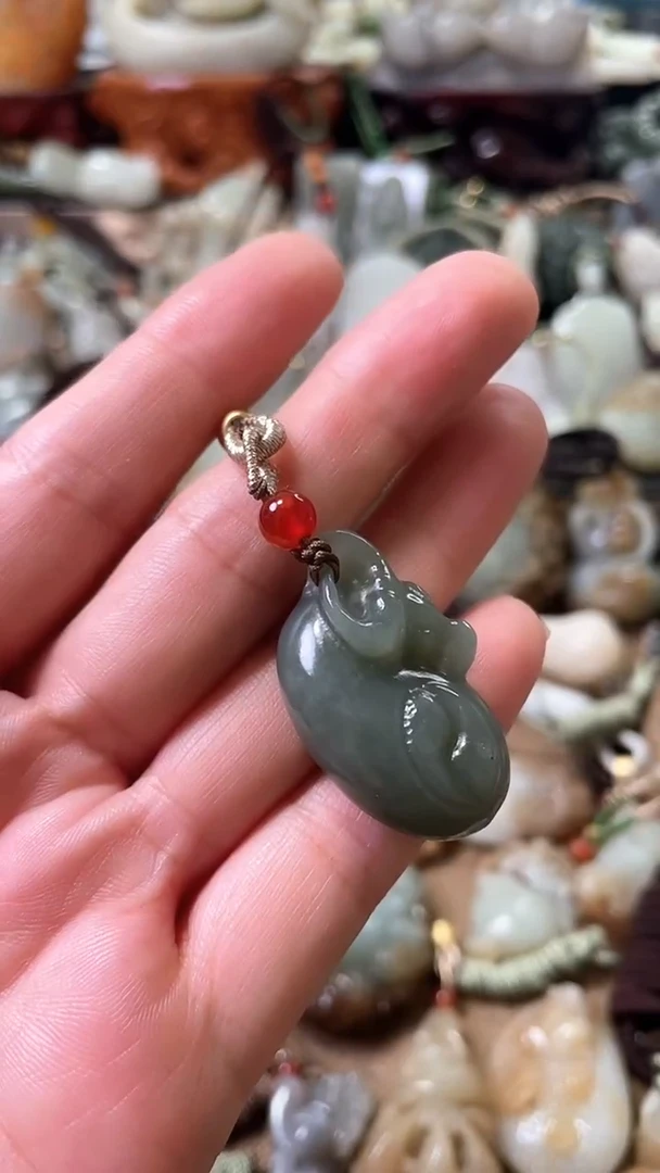 未镶嵌和田玉挂件0026