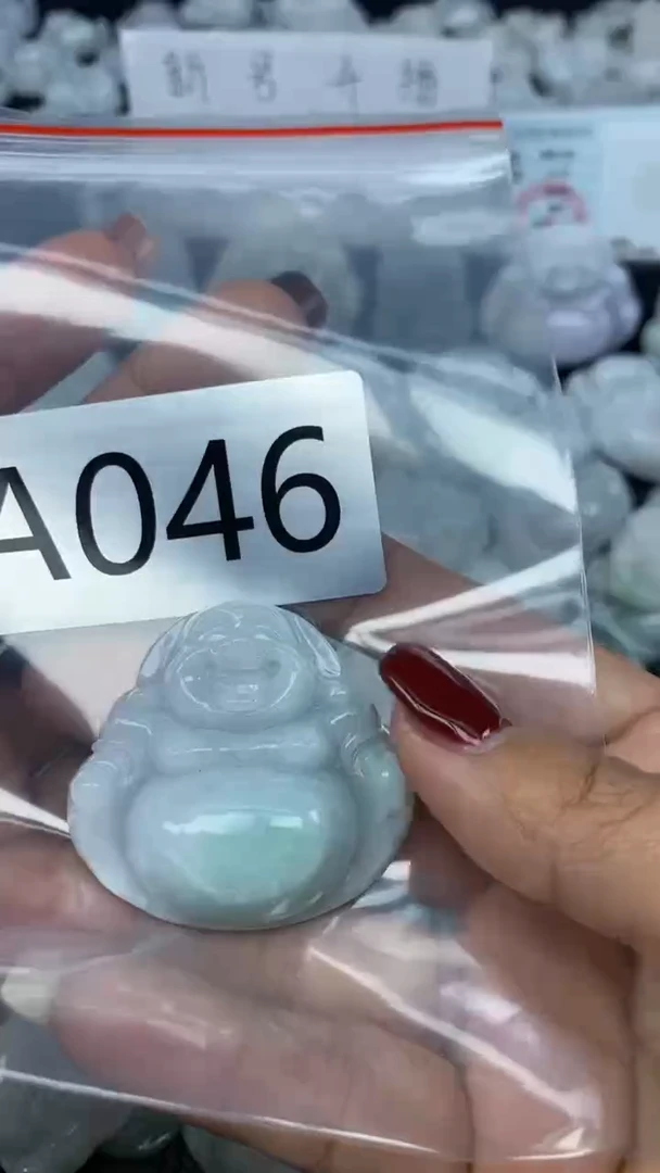 未镶嵌挂件翡翠天然A货翡翠A046