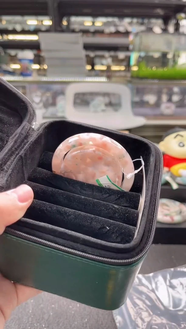 未镶嵌手镯石英质玉瑾圈口 （赠品镯心）