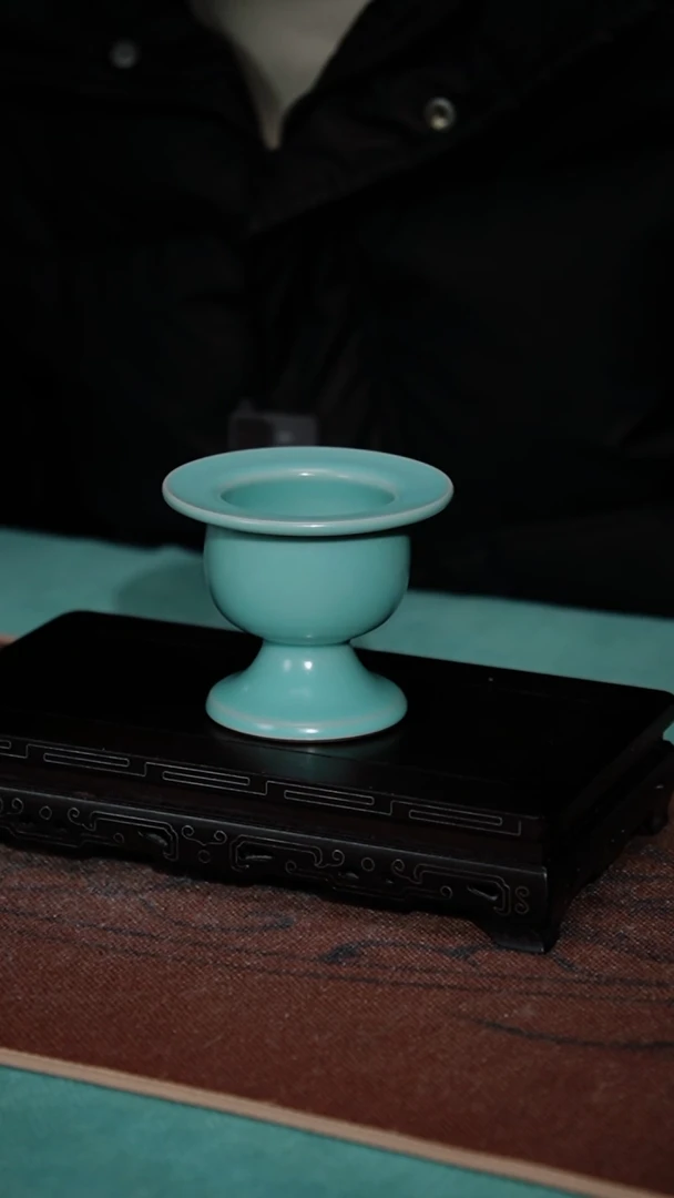 【闪购商品】179-天青微蓝相见欢两才盖碗