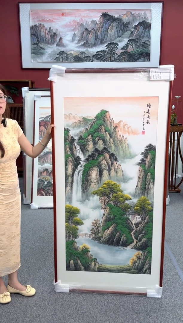 国画手绘源远流长 172*85