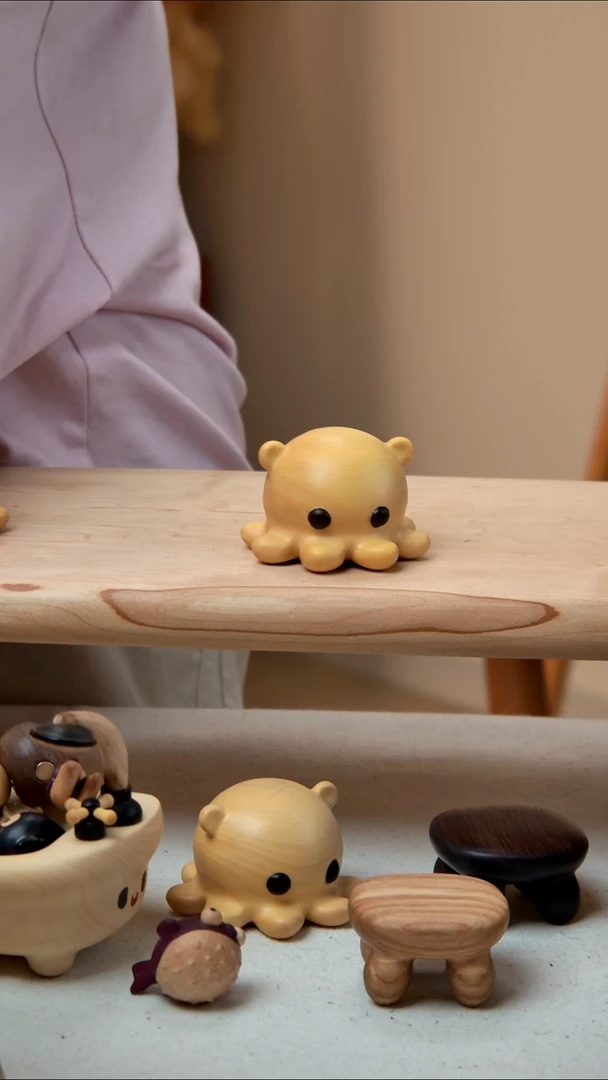 木小叶小飞象章鱼 无磁吸