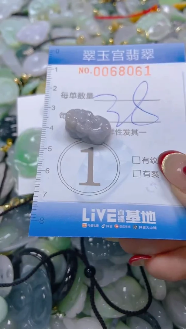 【闪购商品】翡翠颈饰未镶嵌闪购0068061