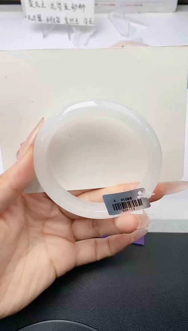 未镶嵌手镯石英质玉w184-B多样性发货59+