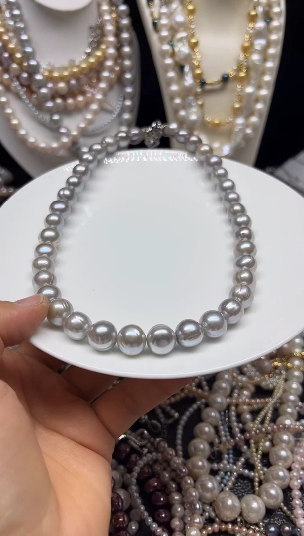淡水珍珠未镶嵌颈饰多人