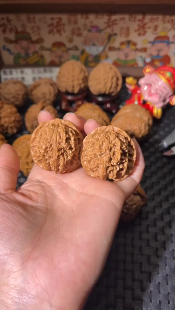 把件文玩核桃苹果圆38