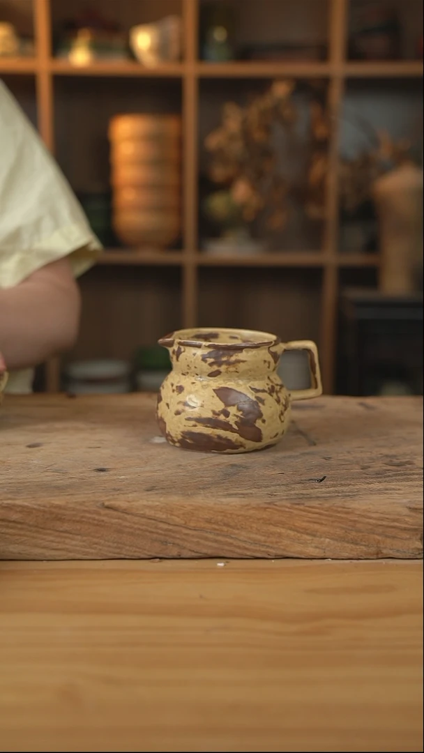 石头系列的奶壶1个