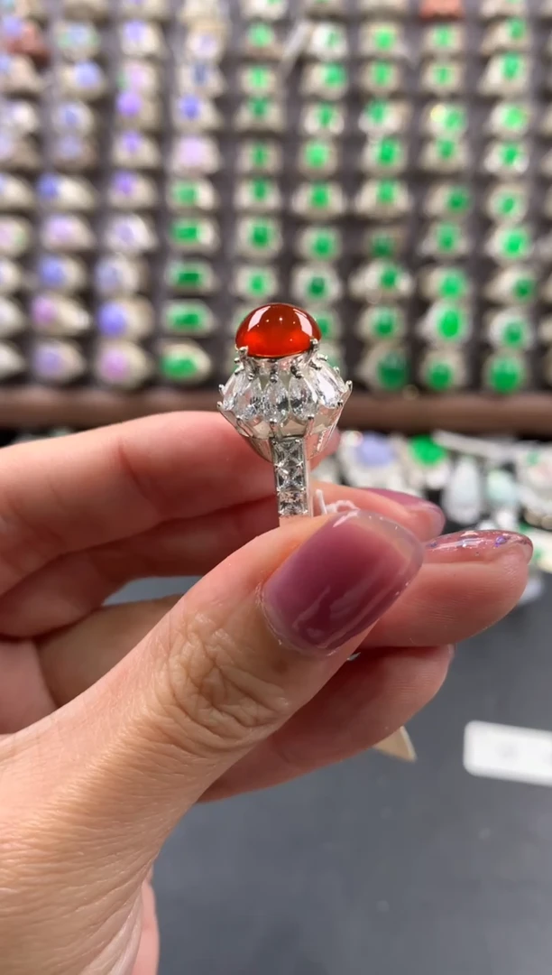 未镶嵌定制翡翠天然缅甸A货翡翠 1.4